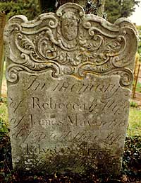 Gravestone of Rebecca MAY at Brimpton